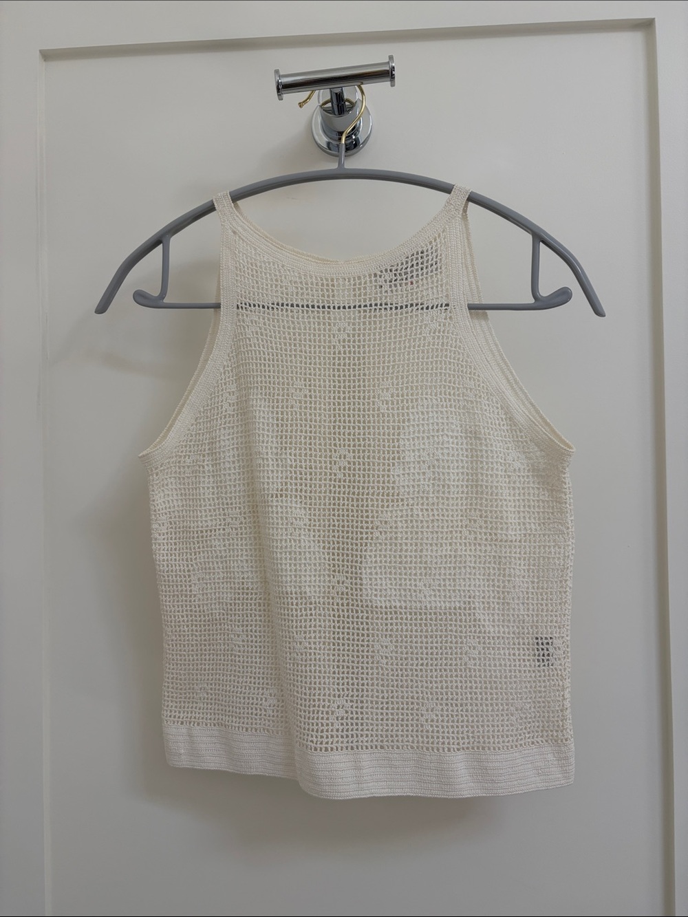 Vintage B Altman & Co Hand Crochet Two-Piece top - Picture 4 of 11